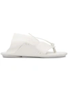 Uma Wang Opanca Sandals In White
