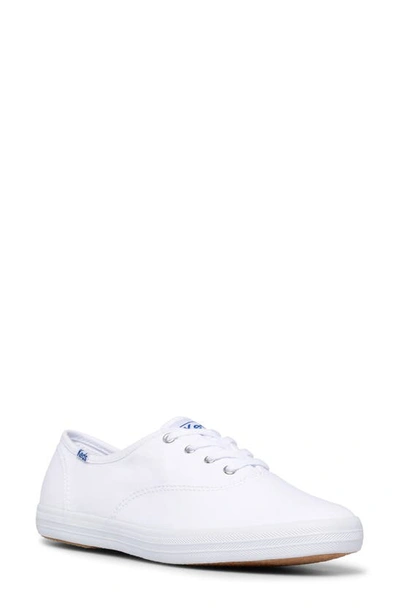 Keds Champion Trainer In White Canvas