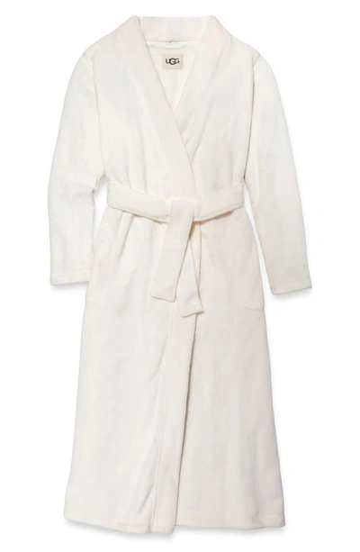 Ugg Marlow Double-face Fleece Robe In Cream