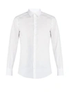 Dolce & Gabbana - Johnny Stretch Poplin Shirt - Mens - White
