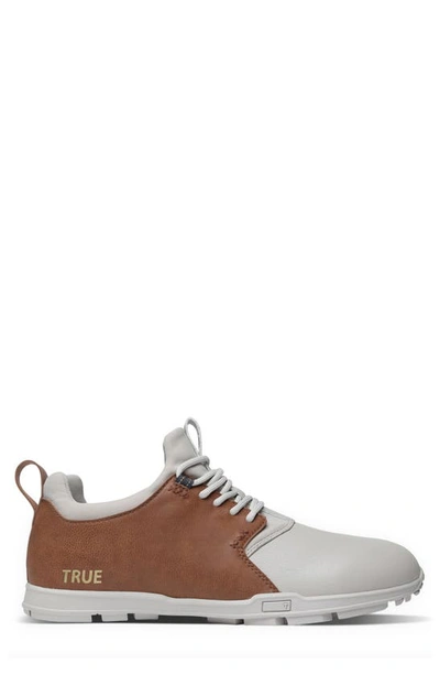 True Linkswear True Original 1.2 Sneaker In Soft White/brown