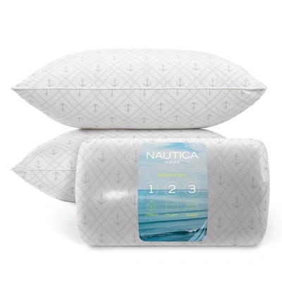 Nautica Sleep Max Anchor Print Standard/queen 2pc Pillows