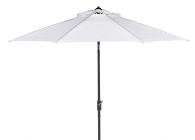 Safavieh Uv Resistant Ortega 9 Ft Auto Tilt Crank Umbrella