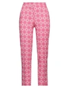 Camicettasnob Woman Pants Fuchsia Size 10 Viscose, Elastane In Pink
