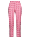 Camicettasnob Woman Pants Fuchsia Size 6 Viscose, Elastane In Pink