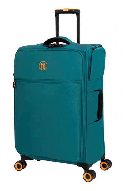 It Luggage Simultaneous 25-inch Softside Spinner Luggage In Harbour Blue