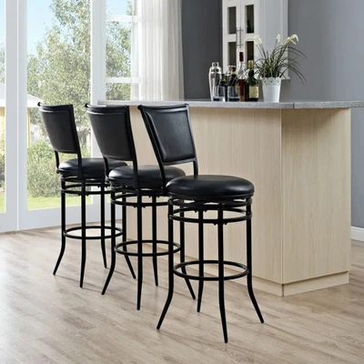 Crosley Furniture Rachel Swivel Bar Stool, 30-inch