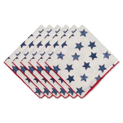 Dii American Multi Stripe Napkin (set Of 6)