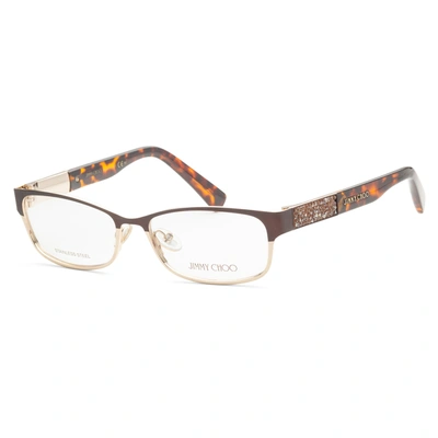 Jimmy Choo Women's 52 Mm Opticals In Brown