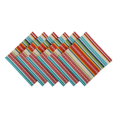 Dii Baja Stripe Napkin (set Of 6)