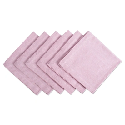 Dii Solid Chambray Napkin (set Of 6)