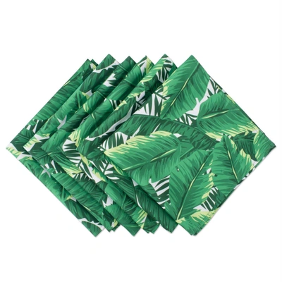 Dii Outdoor Banana Leaf Napkin (set Of 6)