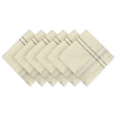 Dii French Stripe Napkin (set Of 6)