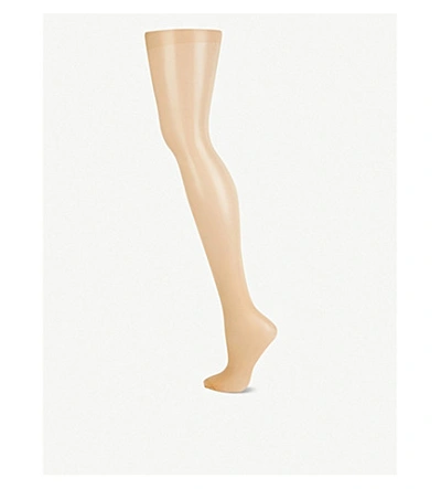 Falke Womens 4699 Golden Invisible Deluxe 8 Tights In 4069 Powder
