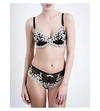 Wacoal Womens Black Embrace Lace Stretch-lace Underwired Bra