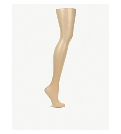 Wolford Womens Cosmetic Pure 10 Tights In Cosmetic (beige)