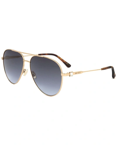 Jimmy Choo Women's Olly/s 60mm Sunglasses In Blue