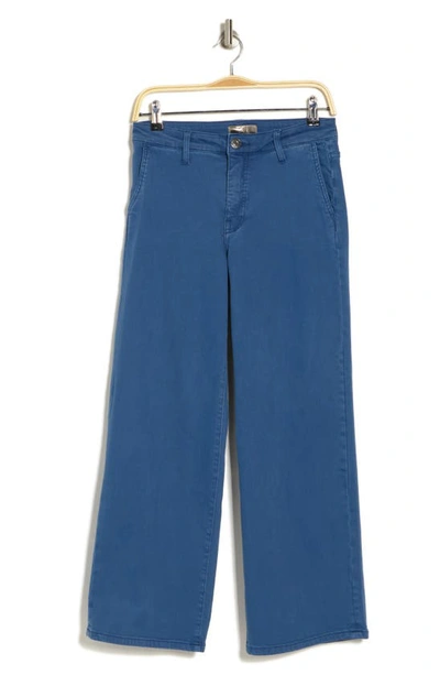 Kut From The Kloth Fab Ab High Waist Wide Leg Jeans In Deep Sea