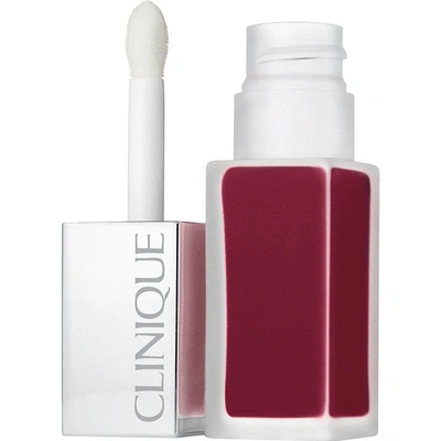 Clinique Pop Liquid Matte Lip Colour And Primer In Boom Pop