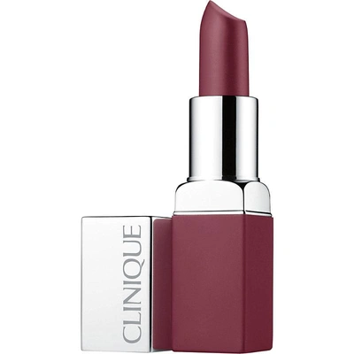 Clinique Pop Matte Lip Colour And Primer In Bold Pop