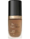Too Faced Born This Way Foundation In Mahogany (dark Brown)