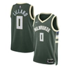 Nike Damian Lillard Milwaukee Bucks Icon Edition 2022/23  Men's Dri-fit Nba Swingman Jersey In Hunter Green