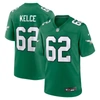 Nike Jason Kelce Kelly Green Philadelphia Eagles Alternate Game Player Jersey