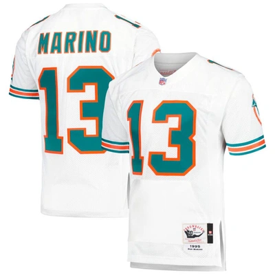 Mitchell & Ness Dan Marino White Miami Dolphins 2004 Authentic Throwback Retired Player Jersey