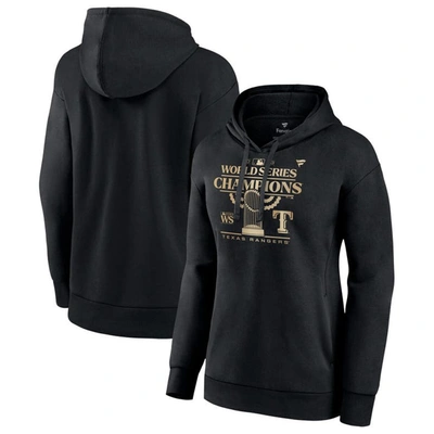 Fanatics Branded Black Texas Rangers 2023 World Series Champions Parade Pullover Hoodie