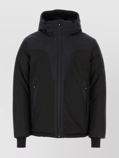 Palm Angels Pa Ski Club Padded Jacket In Black