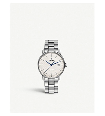 Rado R22876013 Coupole Classic Stainless Steel Watch In Silver