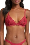Hah Chi Soft Cup Bra In Wino
