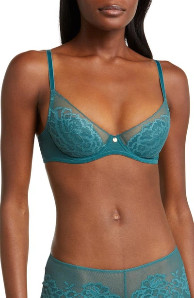 Natori Flora Underwire Bra In Alpine