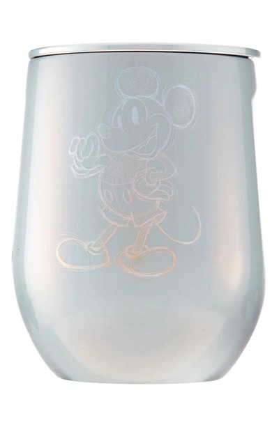 Corkcicle X Disney100 Stemless Insulated Cup In Prismatic Mickey