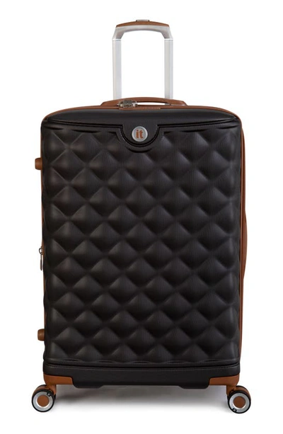 It Luggage Indulging 25-inch Hardside Spinner Luggage In Black