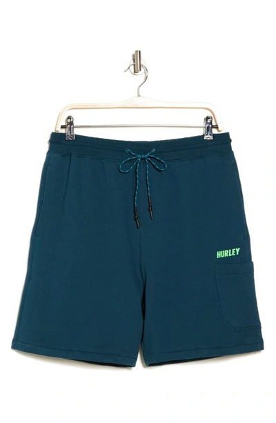 Hurley Ranger Fleece Shorts In Nightshadow