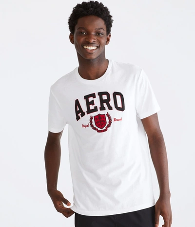 Aéropostale Aero Athletic Crest Appliquac Graphic Tee In Multi