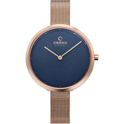 Obaku Women's Classic Blue Dial Watch