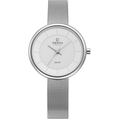 Obaku Women's Lys White Dial Watch
