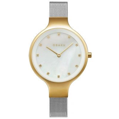 Obaku Women's Classic White Dial Watch