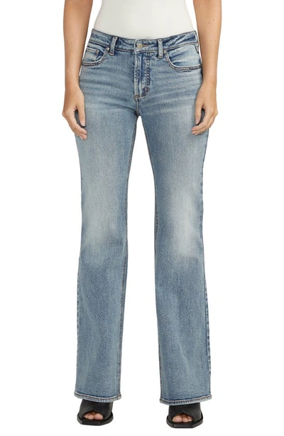 Silver Jeans Co. Be Low Flare Jeans In Indigo