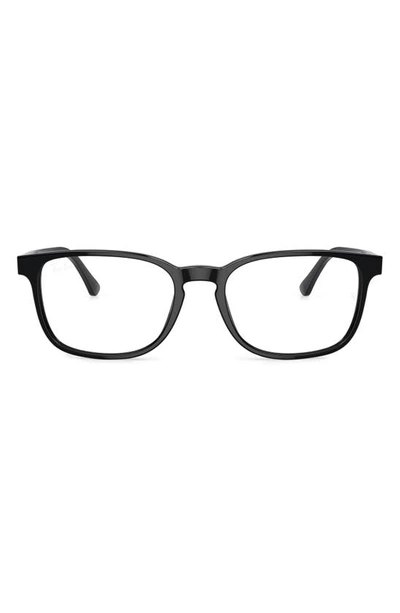 Ray Ban 56mm Pillow Optical Glasses In Black