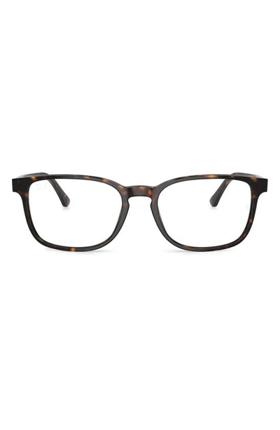 Ray Ban 56mm Pillow Optical Glasses In Havana