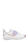 Nike Kids' Crater Impact Sneaker In White/ Purple/ Violet/ Copper