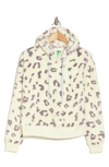 Honeydew Intimates Ice Breaker Fair Isle Fleece Hoodie In Snow Leopard