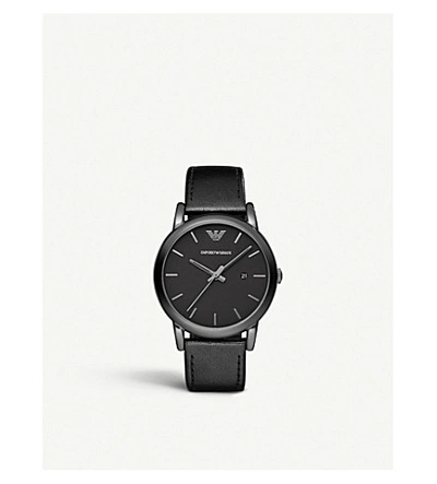 Emporio Armani Ar1732 Black Ion-plated Steel Watch