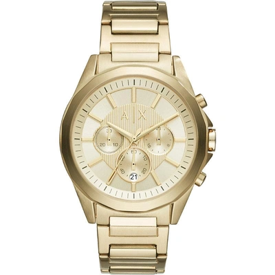 Armani Exchange Ax2602 Gold-plated Stainless Steel Watch