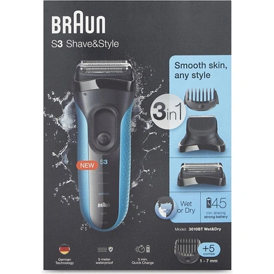 Braun S3 Shave & Style 3-in-1