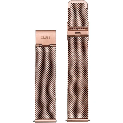 Cluse Cls047 La Bohème Stainless Steel Mesh Strap In Gold