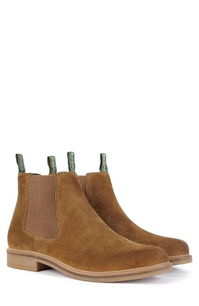 Barbour Farsley Chelsea Boot In Khaki